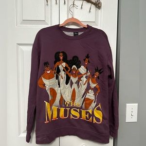 Disney Our Universe Hercules The muses crew neck sweater